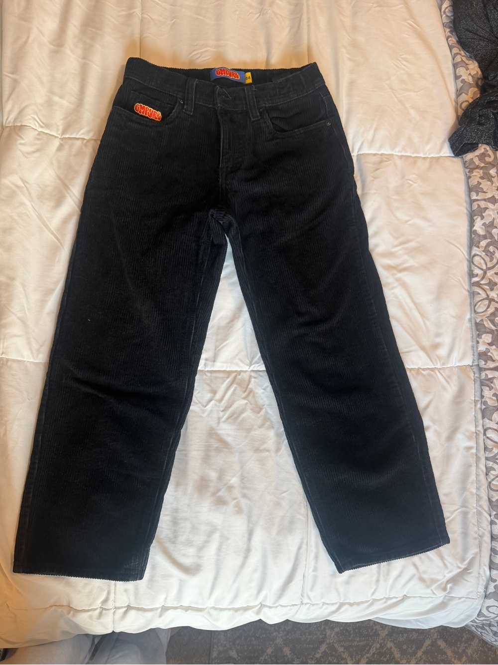 YOUTH Corduroy Black Men's Pants